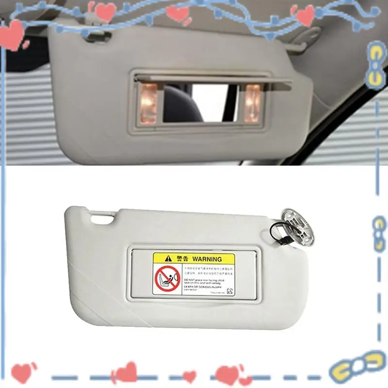 Car Right Side Sun Visor Cover With Light LHD For Ford Focus 2012-2018 Sunshade Make-Up Mirror Sun Shield
Car Right Side Sun Visor Cover With Light LHD For Ford Focus 2012-2018 Sunshade Make-Up Mirror Sun Shield