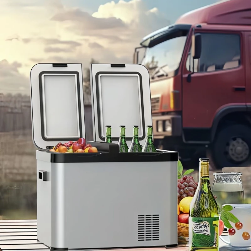 Car Refrigerator New Car Home Dual-Purpose Freezer Refrigeration Dual-Temperature Refrigeration Freezer Truck Outdoor Portable
Car Refrigerator New Car Home Dual-Purpose Freezer Refrigeration Dual-Temperature Refrigeration Freezer Truck Outdoor Portable