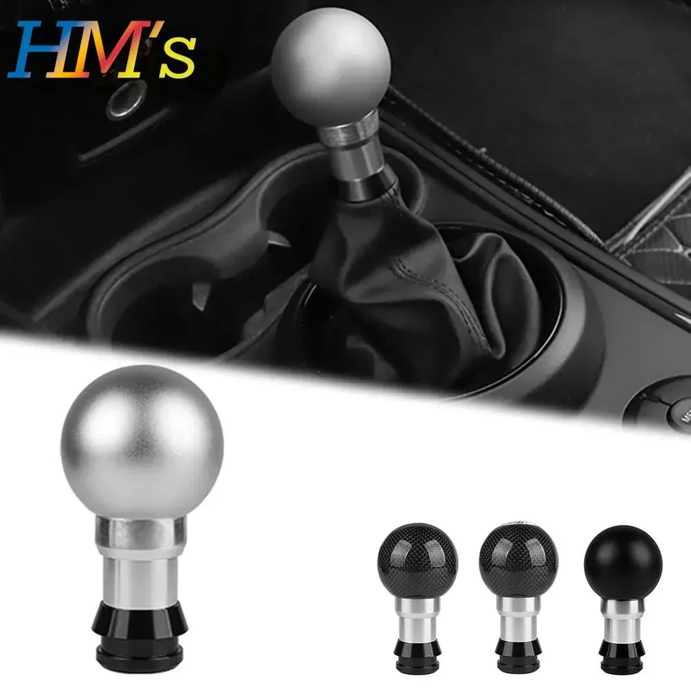 For Mini Cooper F54 F55 F56 F57 F60 R55 R56 R60 R61 Auto Carbon Fiber Gear Shift Lever Handle Knob Shifter Cover Car Accessories