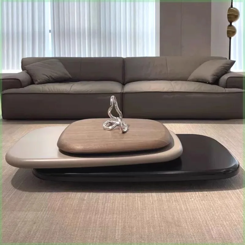 Italian minimalist rotatable coffee table combination modern simple living room home creative special-shaped floor coffee table
Italian minimalist rotatable coffee table combination modern simple living room home creative special-shaped floor coffee table