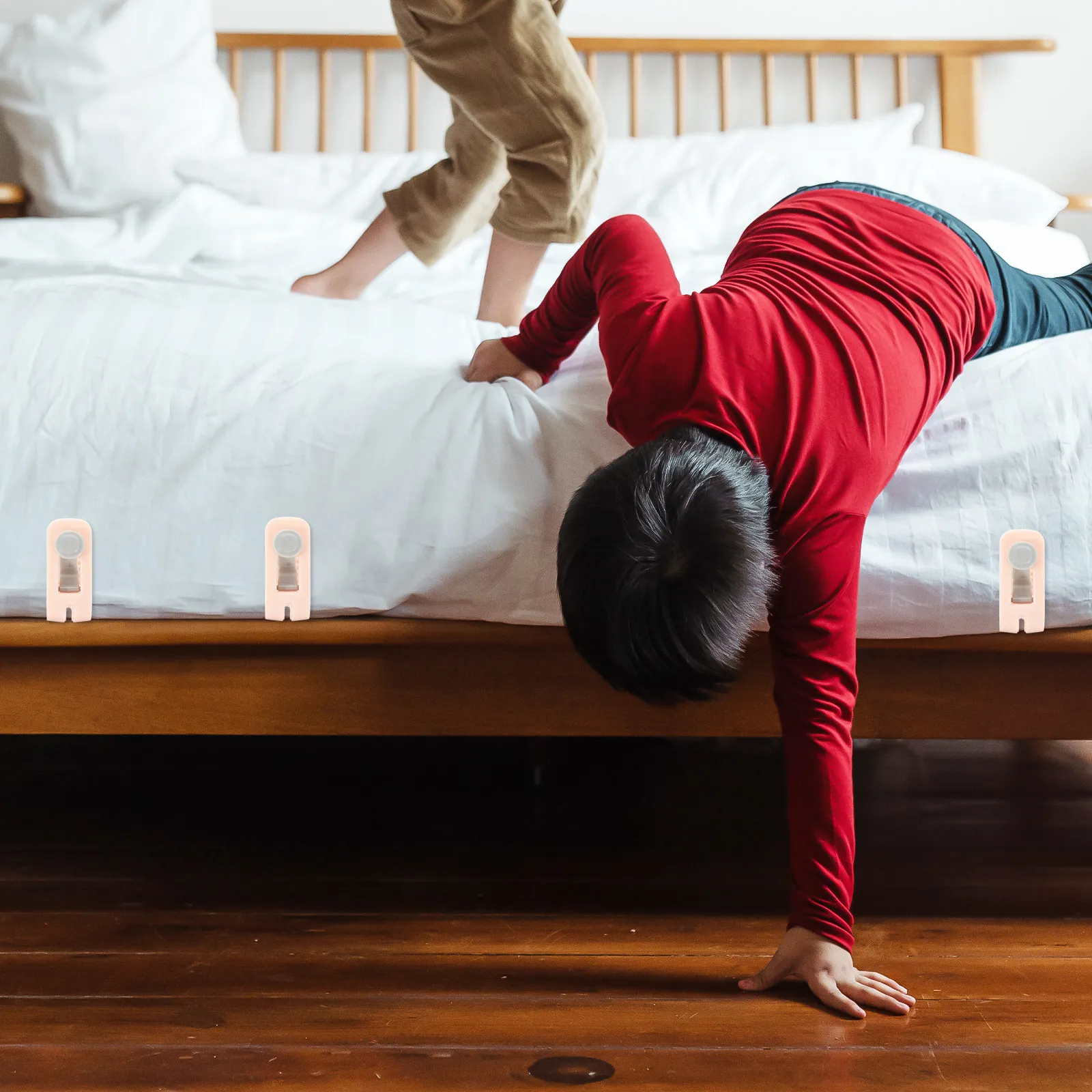 6Pcs Anti-Slip Quilt Fastener Clips No Needle Quilt Clip Bed Sheet Fixing Clamp Duvet Cover Locking Clips Prevent Running
6Pcs Anti-Slip Quilt Fastener Clips No Needle Quilt Clip Bed Sheet Fixing Clamp Duvet Cover Locking Clips Prevent Running