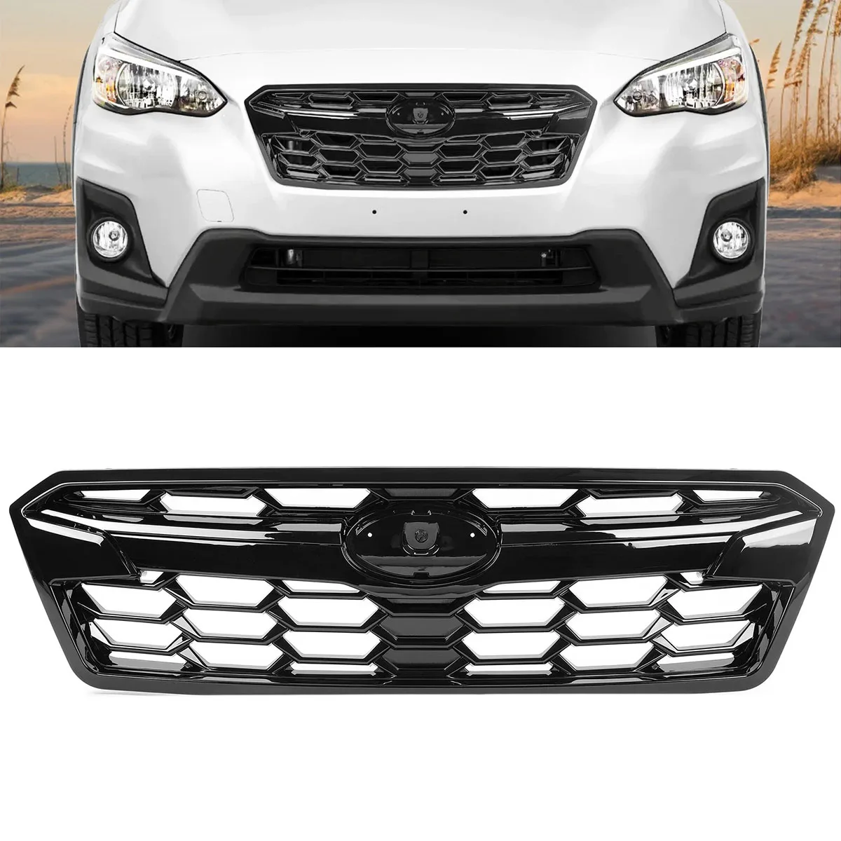 FOR Subaru Crosstrek/XV 2018-2020 High-gloss Black Front Grille OE 91122FL100 Car Accessories
FOR Subaru Crosstrek/XV 2018-2020 High-gloss Black Front Grille OE 91122FL100 Car Accessories