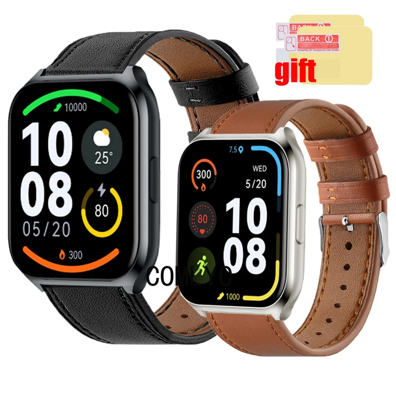 Кожаный мягкий ремешок для часов Haylou Watch LS02 2 Pro Защитная пленка для экрана
Кожаный мягкий ремешок для часов Haylou Watch LS02 2 Pro Защитная пленка для экрана