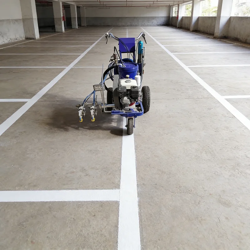Customized Robust Cold Airless Spraying Road Marking Machine for Continuous Road Marking Operations