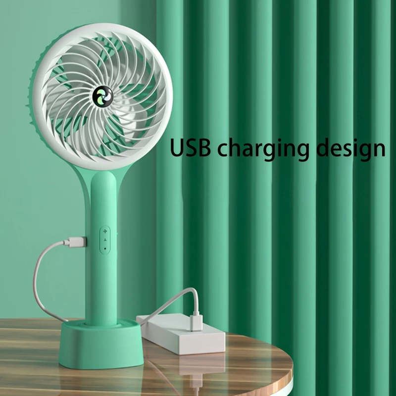 6.5'' Desk Handheld Fan 1200mAh Fan Mini Fan Student Silent Three-speed Adjustment Desk Table Fan with Base
6.5'' Desk Handheld Fan 1200mAh Fan Mini Fan Student Silent Three-speed Adjustment Desk Table Fan with Base