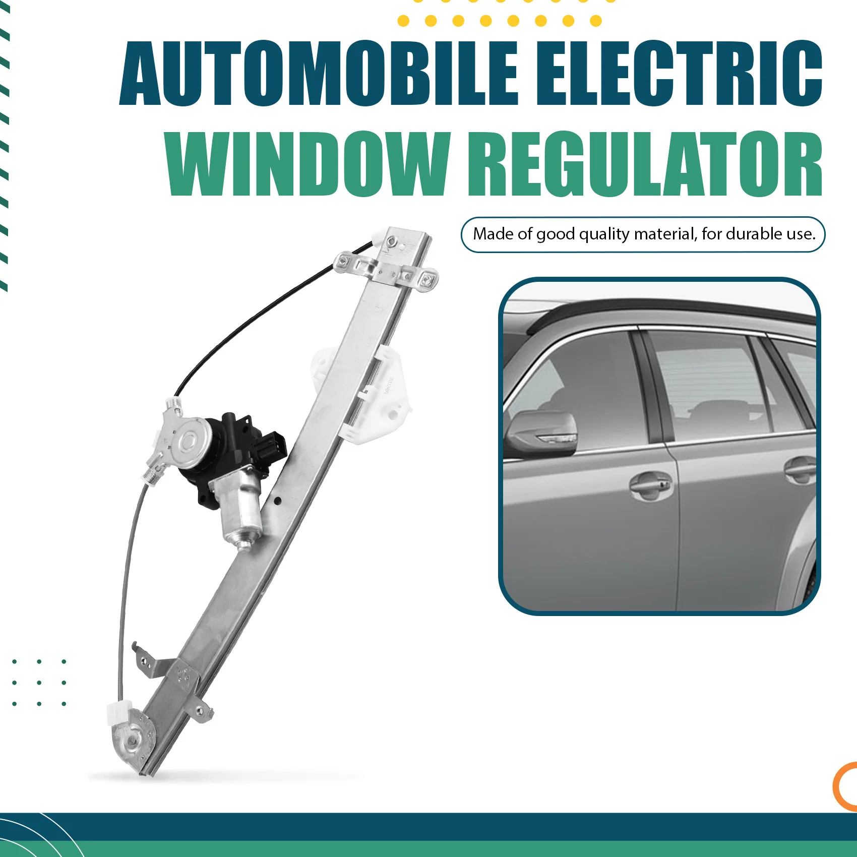 AS57-Electric Window Regulator Motor Assy 61041-AJ131 Lift Motor For Subaru Legacy Outback 2009-2014
AS57-Electric Window Regulator Motor Assy 61041-AJ131 Lift Motor For Subaru Legacy Outback 2009-2014