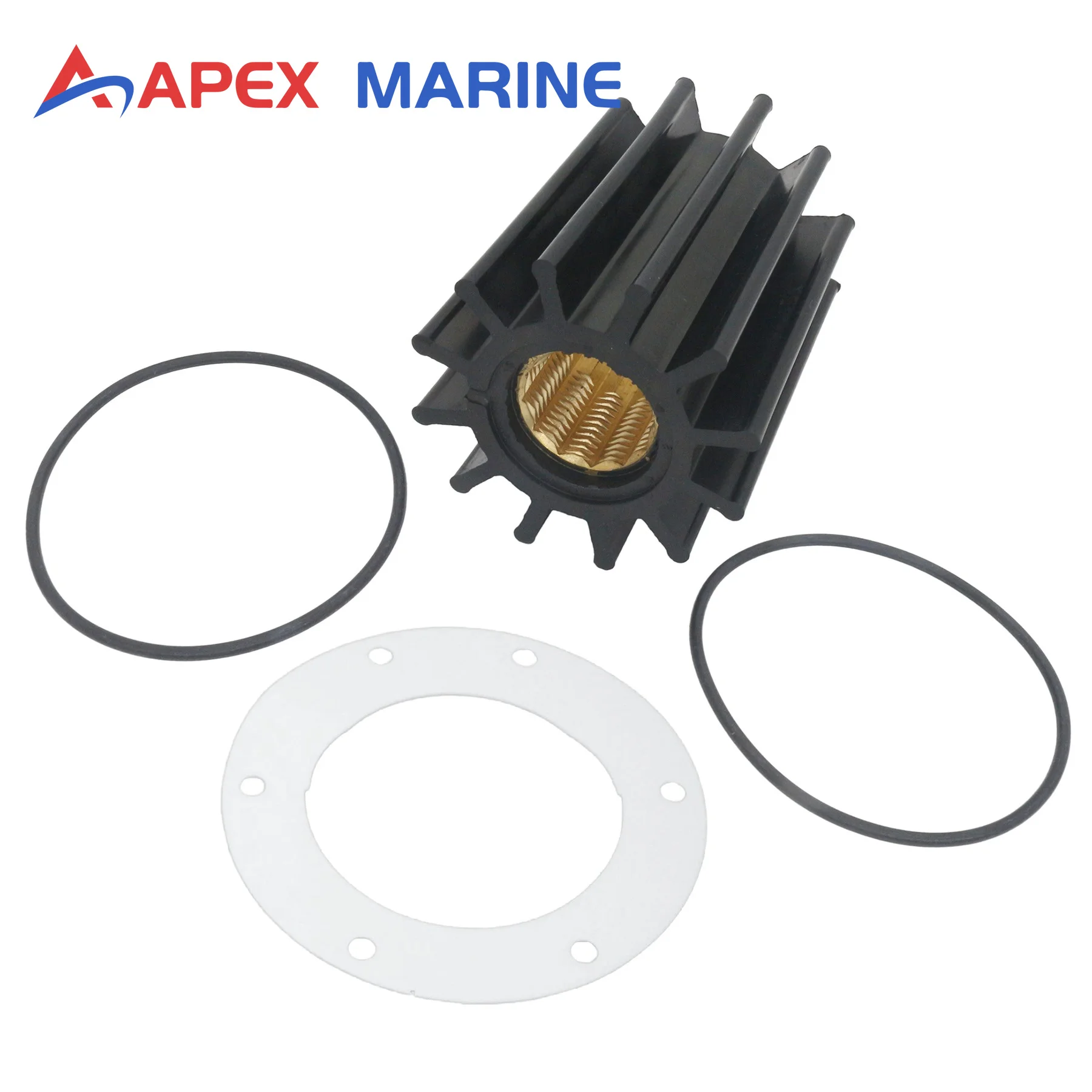 Flexible Impeller Service Kit with Oring Seals for Yanmar 6LY2 6LYA 6LY3 Series STE UTE STP UTC ETP Marine Engine Cooling Pumps
Flexible Impeller Service Kit with Oring Seals for Yanmar 6LY2 6LYA 6LY3 Series STE UTE STP UTC ETP Marine Engine Cooling Pumps