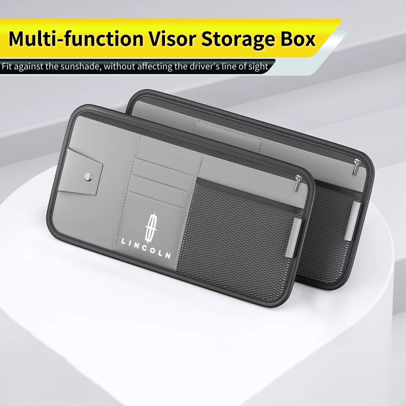 Leather material car zipper sunshade storage glasses clip For Lincoln MKZ MKX Aviator Navigator Continental Corsair MKC MKT
Leather material car zipper sunshade storage glasses clip For Lincoln MKZ MKX Aviator Navigator Continental Corsair MKC MKT