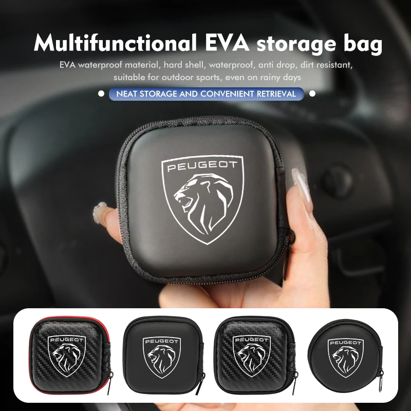Car Earphone Storage Bag EVA Portable Headset Box Accessories For Peugeot 407 508 2008 5008 307 308 3008 206 207 208 107 106
Car Earphone Storage Bag EVA Portable Headset Box Accessories For Peugeot 407 508 2008 5008 307 308 3008 206 207 208 107 106
