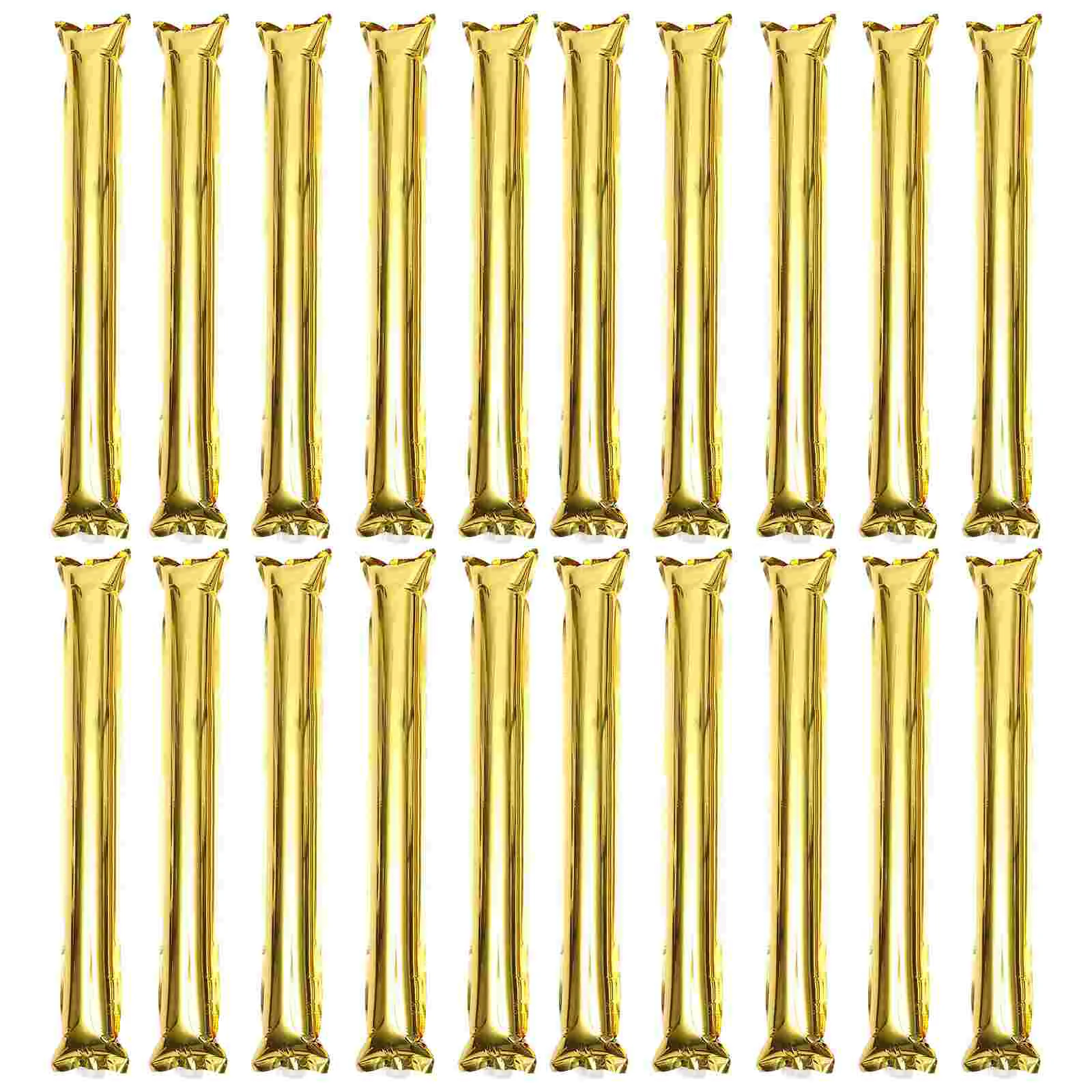 12 Pcs Golden Inflatable Thunder Sticks Cheerleading for Sports Events Festive Party Decorations Lightweight
12 Pcs Golden Inflatable Thunder Sticks Cheerleading for Sports Events Festive Party Decorations Lightweight