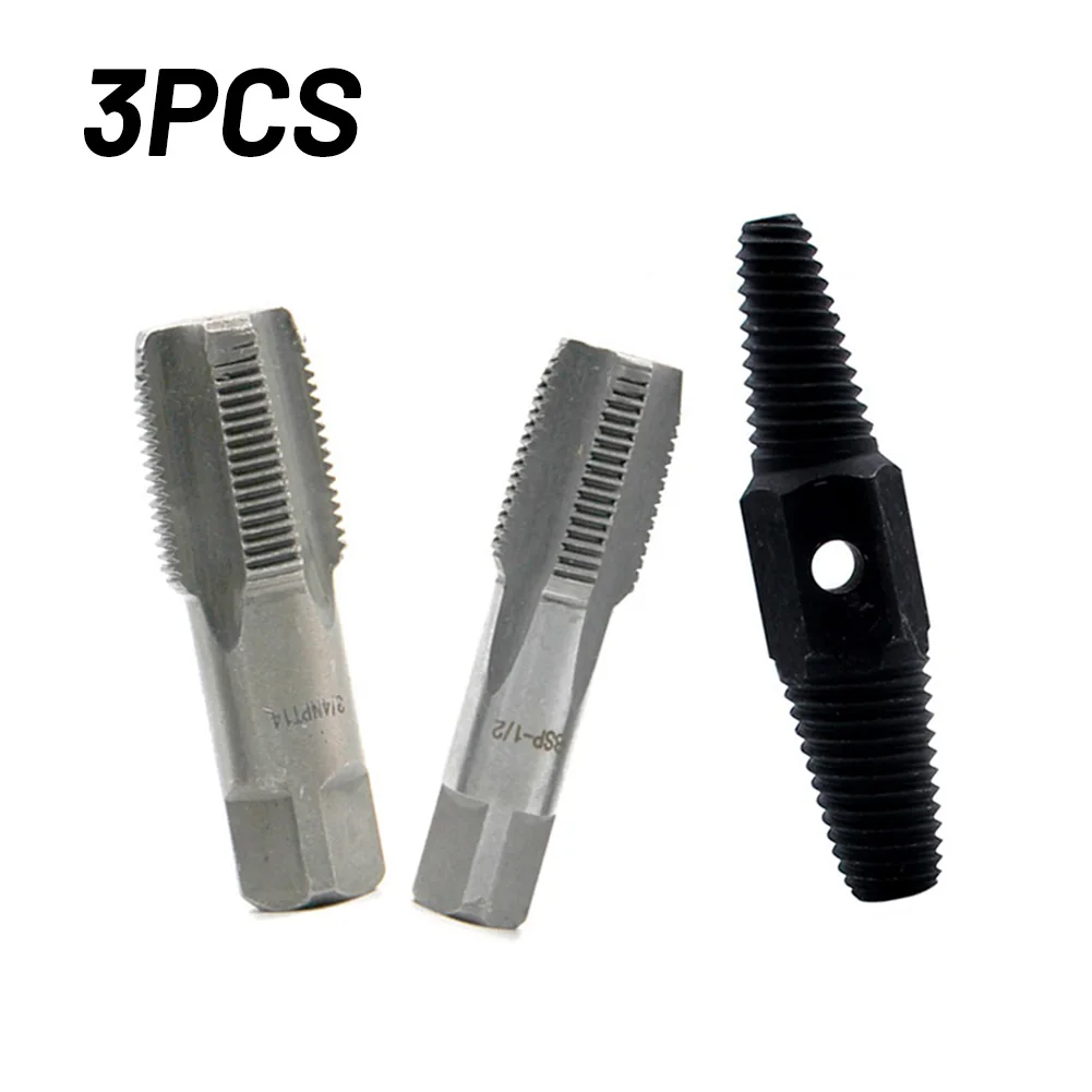 3Pcs Wire Screw Extractor 1/2'' 3/4'' Repair Screw Tap Broken Water Pipe Thread Repair Tap Remover Home Improvement Hand Tool
3Pcs Wire Screw Extractor 1/2'' 3/4'' Repair Screw Tap Broken Water Pipe Thread Repair Tap Remover Home Improvement Hand Tool