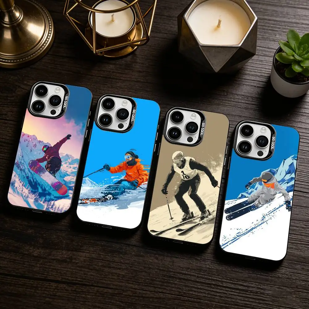 Snow Mountain Skiing Ski Phone Case For iPhone 17,16,15,14,13,12,11 Plus,Pro Max,XS,Colored silver phone case
Snow Mountain Skiing Ski Phone Case For iPhone 17,16,15,14,13,12,11 Plus,Pro Max,XS,Colored silver phone case