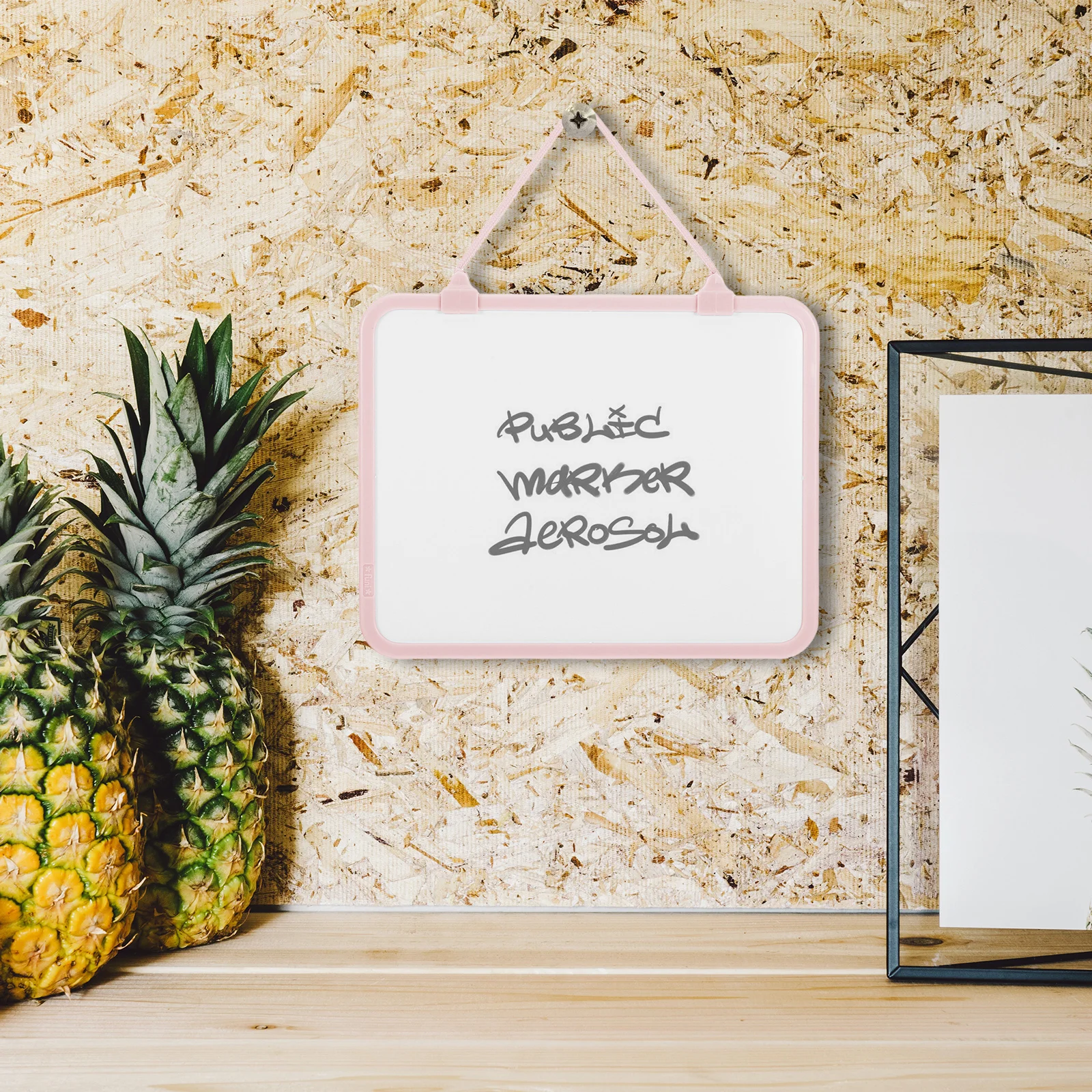 Hanging Dry Erase Board Small Magnetic Whiteboard for Wall Desk Locker Use Removable Design Home Office Organization
Hanging Dry Erase Board Small Magnetic Whiteboard for Wall Desk Locker Use Removable Design Home Office Organization