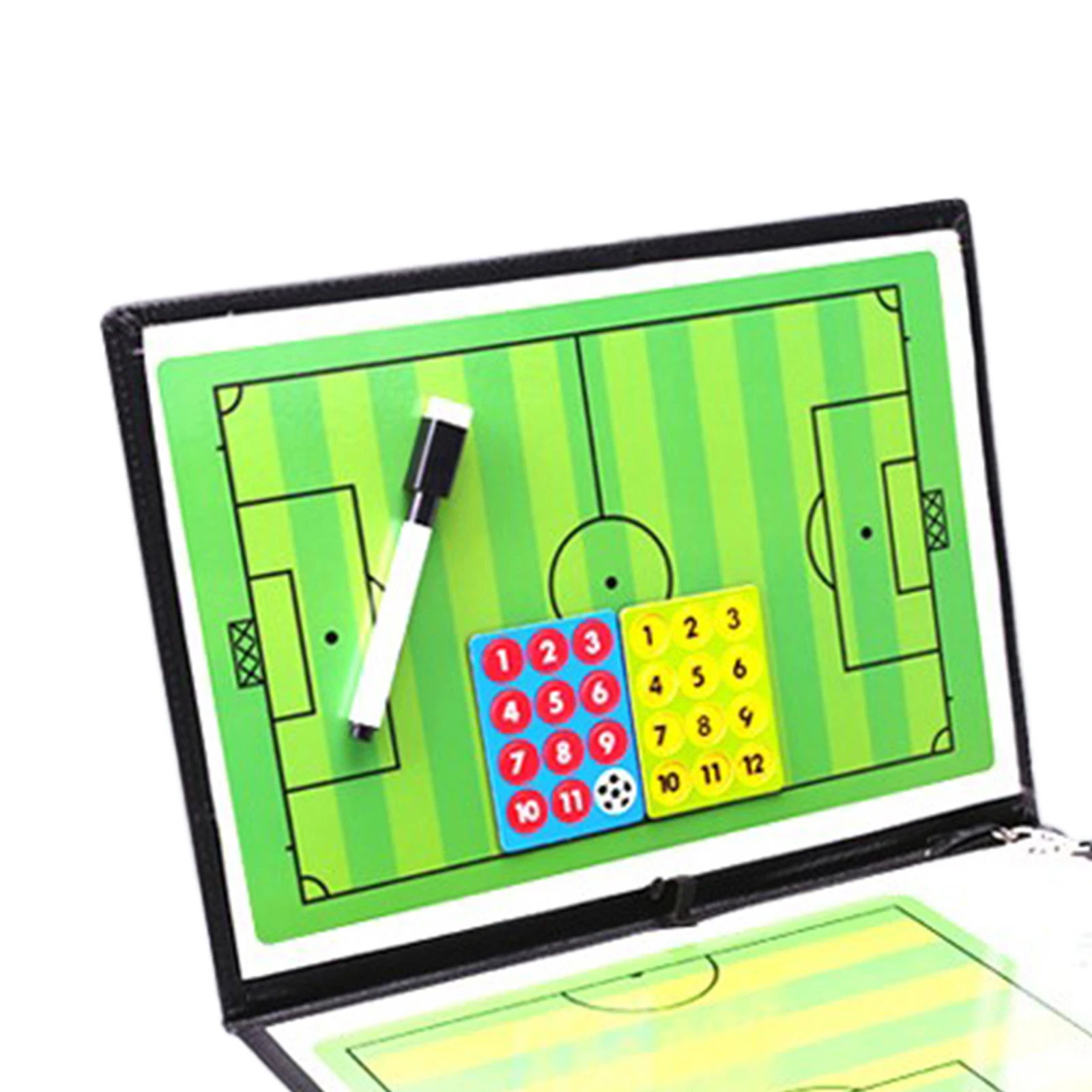 Football Soccer ClipBoard w/Dry Zipper and Marker Equipment Foldable Portable Tool
Football Soccer ClipBoard w/Dry Zipper and Marker Equipment Foldable Portable Tool