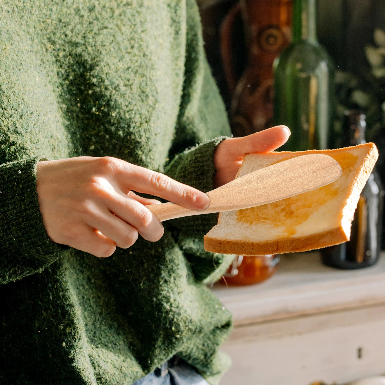 5Pcs Jam Spatula Set Wooden Cheese Spreaders Ergonomic Butter Scrapers Baking Kitchen Tools Household Butter Accessories
5Pcs Jam Spatula Set Wooden Cheese Spreaders Ergonomic Butter Scrapers Baking Kitchen Tools Household Butter Accessories