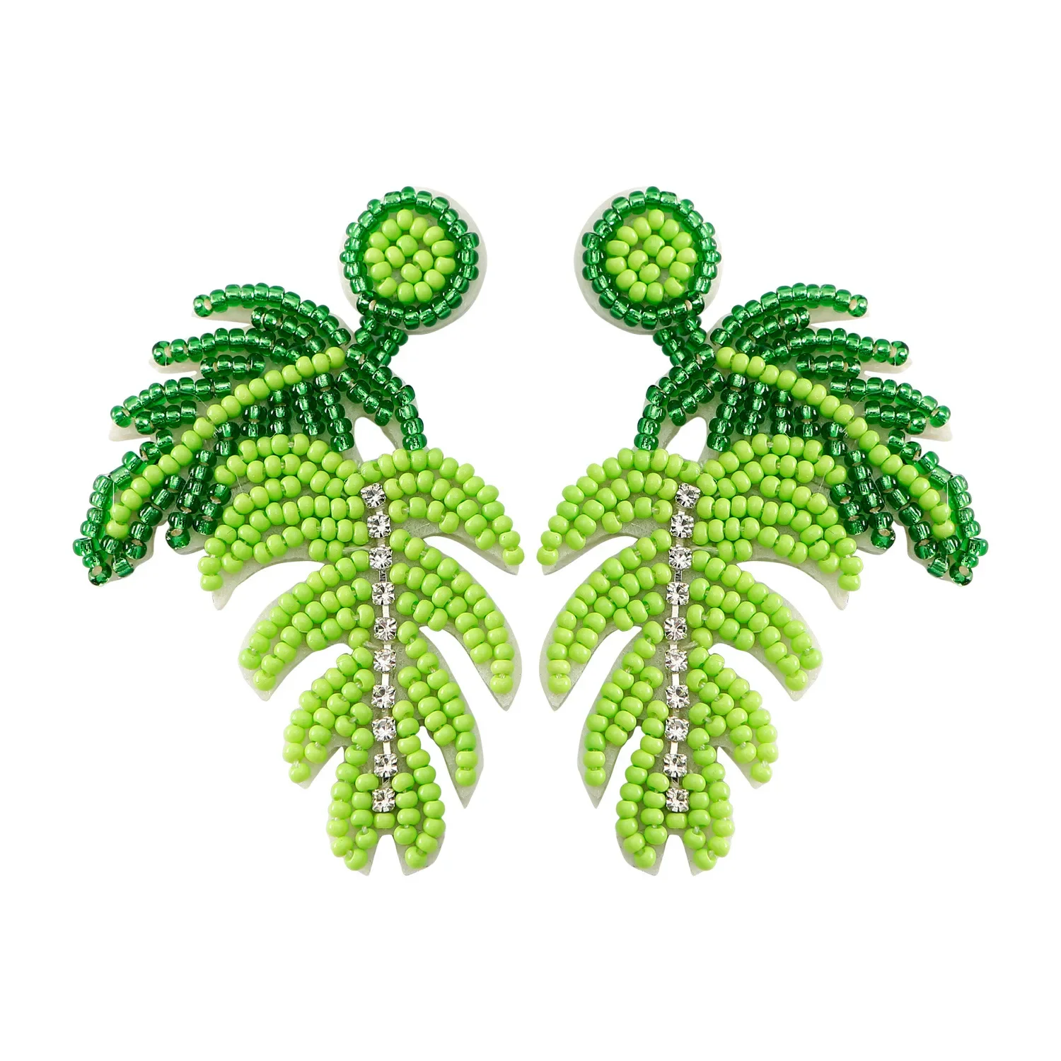Rice bead earrings Tortoiseshell leaf Design Hollow out Fabric art Hand knitting Bohemia Alloy Fashion Simple Beaded earrings
Rice bead earrings Tortoiseshell leaf Design Hollow out Fabric art Hand knitting Bohemia Alloy Fashion Simple Beaded earrings