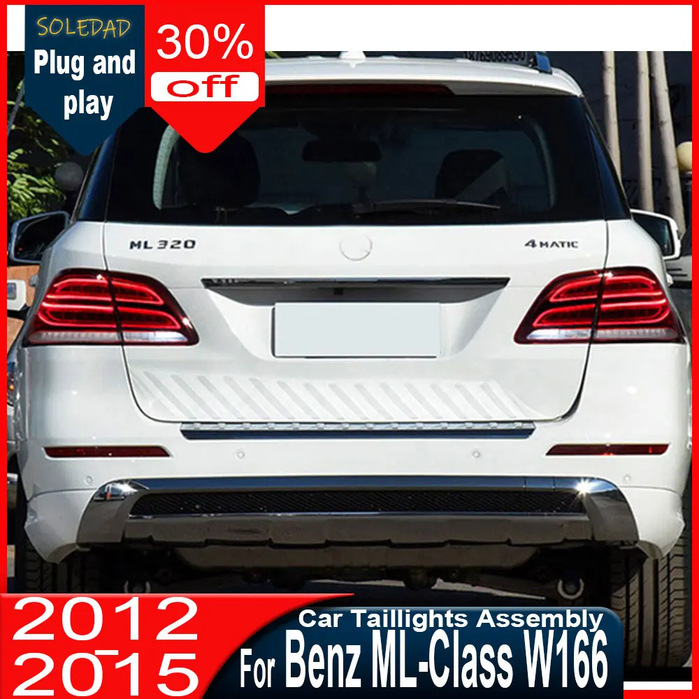 2 шт. задних фонарей для Mercedes Benz W166 ML300 ML320 ML350 ML400 2012-2015, задние противотуманные фары, светодиодные ходовые огни, стоп-сигналы, задние фонари
2 шт. задних фонарей для Mercedes Benz W166 ML300 ML320 ML350 ML400 2012-2015, задние противотуманные фары, светодиодные ходовые огни, стоп-сигналы, задние фонари