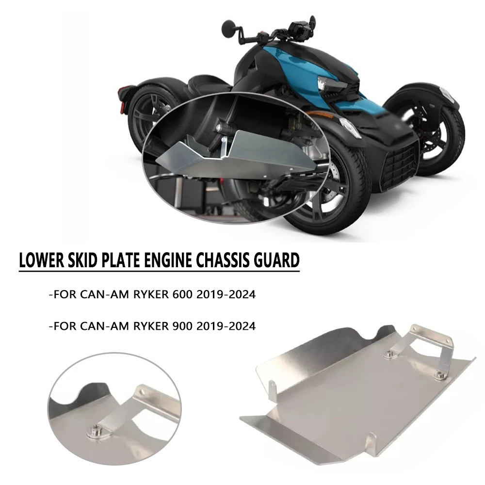 For Can-Am Ryker 600 900 2019-2024 Motorcycle Accessories Show Silver Skid Plate Chassis Protective Cover Engine Lower Cover NEW
For Can-Am Ryker 600 900 2019-2024 Motorcycle Accessories Show Silver Skid Plate Chassis Protective Cover Engine Lower Cover NEW