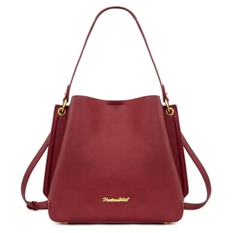 Montana West Hobo Purse for Women Bucket Shoulder Bag with Crossbody Strap
Montana West Hobo Purse for Women Bucket Shoulder Bag with Crossbody Strap