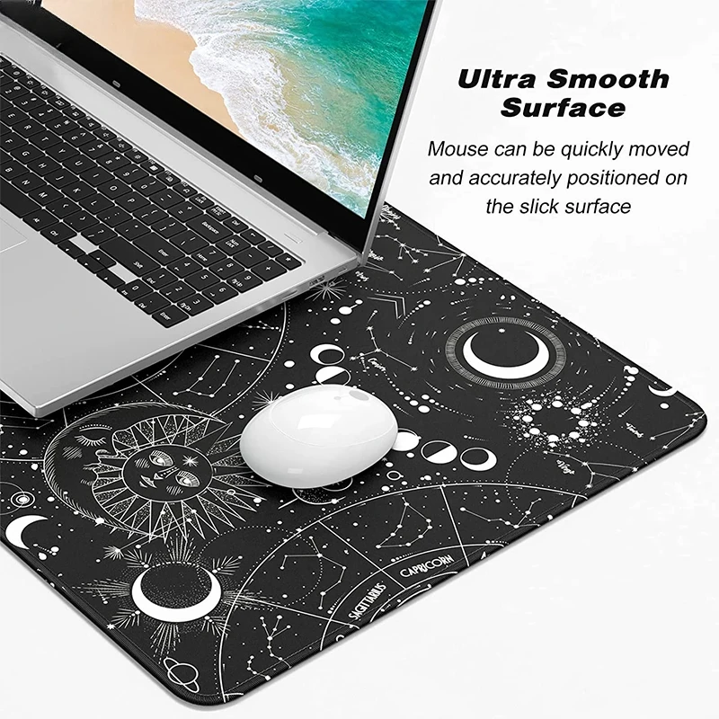 BlacWhite Sun Moon Space Sky Mouse Pad Gaming Home Custom Waterproof Small Mousepad Desk Mats Office Carpet Anti Slip Table Mat
BlacWhite Sun Moon Space Sky Mouse Pad Gaming Home Custom Waterproof Small Mousepad Desk Mats Office Carpet Anti Slip Table Mat