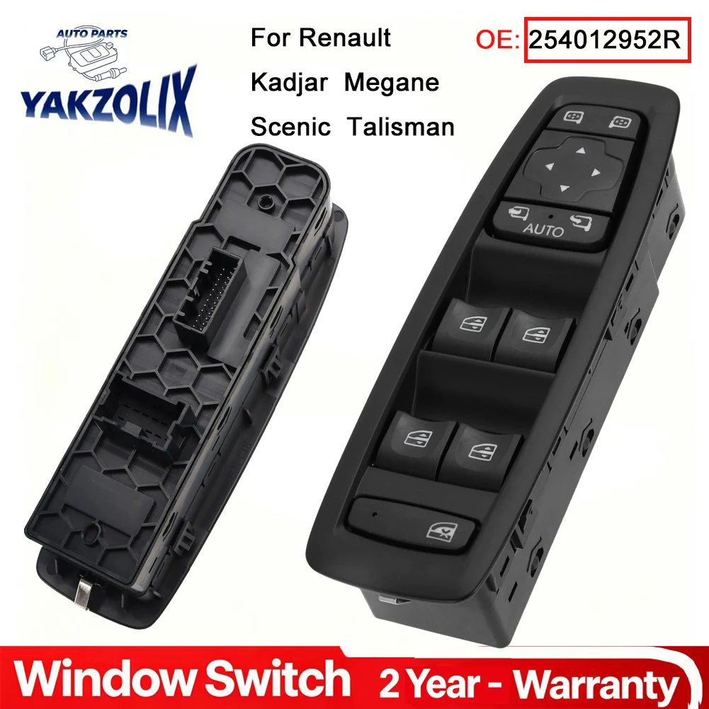 Left Hand Driver Power Window Door Master Switch For Renault Kadjar Megane Scenic Talisman 2015 - 2023 254012952R 25401-2952R
Left Hand Driver Power Window Door Master Switch For Renault Kadjar Megane Scenic Talisman 2015 - 2023 254012952R 25401-2952R