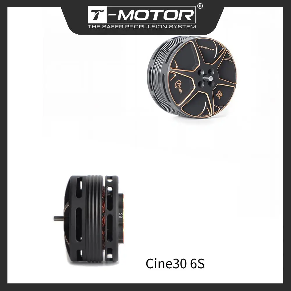 T-MOTOR T-HOBBY Cine30 6S 1pcs/4pcs Brushless Motor FPV Motor for 3" Cinewhoop For FPV Freestyle Version Drones DIY parts
T-MOTOR T-HOBBY Cine30 6S 1pcs/4pcs Brushless Motor FPV Motor for 3" Cinewhoop For FPV Freestyle Version Drones DIY parts