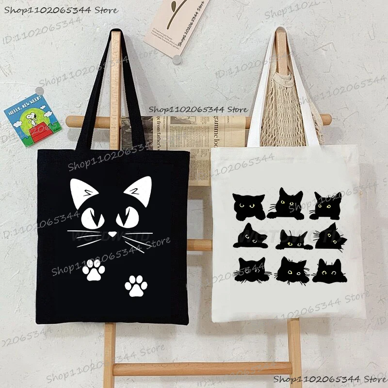 Anime Cartoon Cat Men Women Handbags Fashion Casual Fun Kitten Manga Canvas Shoulder Bags New Year Christmas Gifts
Anime Cartoon Cat Men Women Handbags Fashion Casual Fun Kitten Manga Canvas Shoulder Bags New Year Christmas Gifts