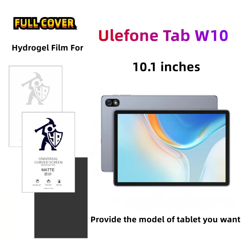 2pcs Matte Tablets Screen Protector For Ulefone Tab W10 HD Hydrogel Film For Ulefone Tab W10 10.1 inches Anti Spy Film
2pcs Matte Tablets Screen Protector For Ulefone Tab W10 HD Hydrogel Film For Ulefone Tab W10 10.1 inches Anti Spy Film