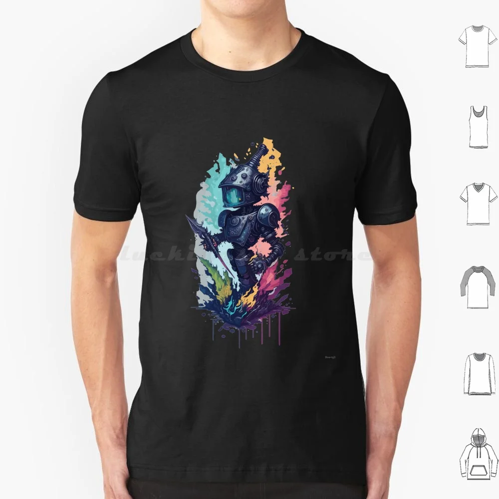 Wc1-2023 T Shirt Big Size 100% Cotton Robot Watercolor Pastel Splash Colorful Vibrant Metal Android Artificial Intelligence Sci
Wc1-2023 T Shirt Big Size 100% Cotton Robot Watercolor Pastel Splash Colorful Vibrant Metal Android Artificial Intelligence Sci