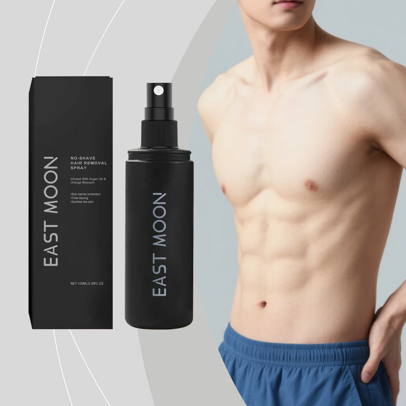 Daily Grooming Men's Hair Removal Spray Gentle on Leg, Armpit & Chest Hair Refreshing Clean Convenient Care for Hair Removal
Daily Grooming Men's Hair Removal Spray Gentle on Leg, Armpit & Chest Hair Refreshing Clean Convenient Care for Hair Removal