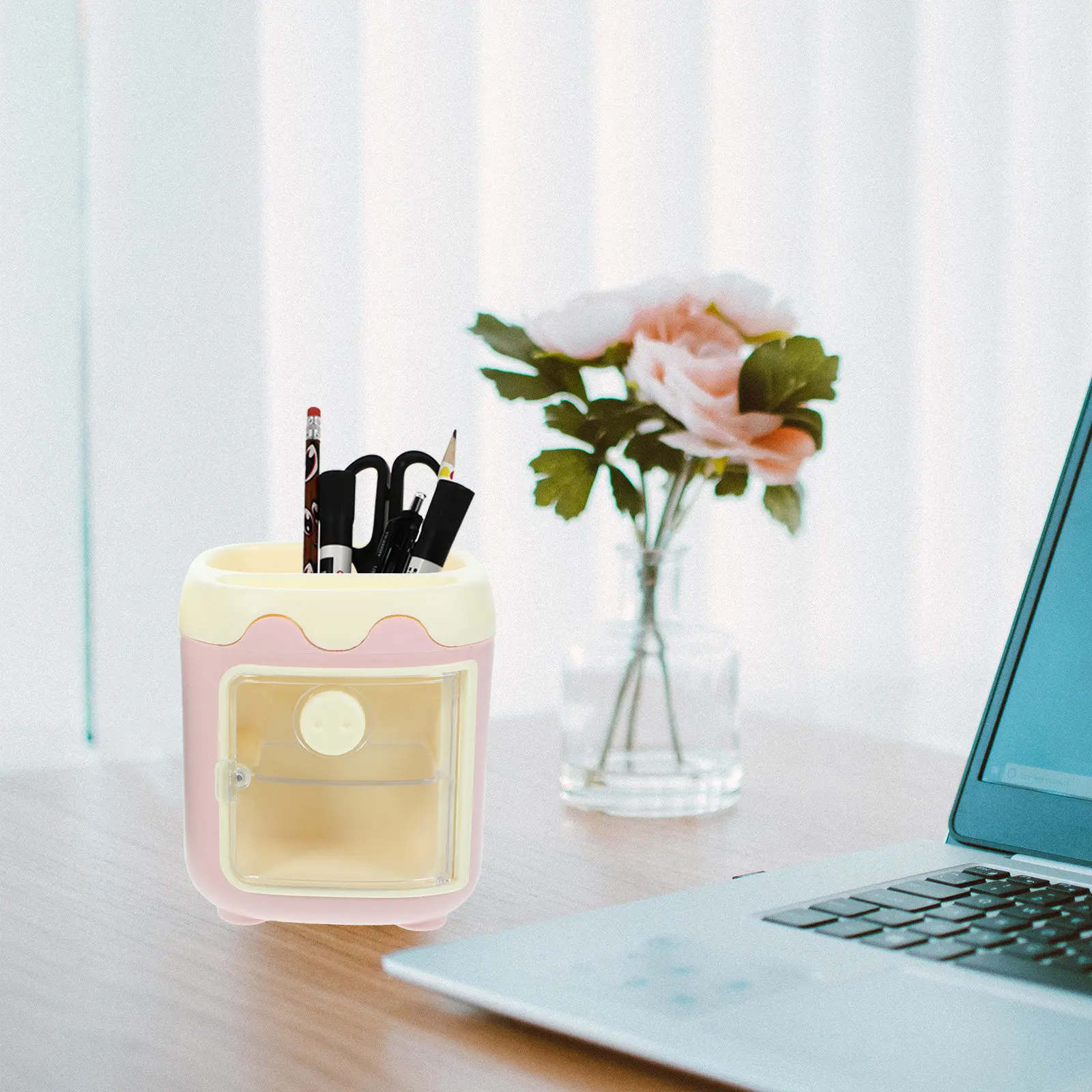 2Pcs Cartoon Pen Holders Cute Pencil Organizers Desktop Storage Holder Stationery Organizer Multifunction Pen Cup for Office
2Pcs Cartoon Pen Holders Cute Pencil Organizers Desktop Storage Holder Stationery Organizer Multifunction Pen Cup for Office
