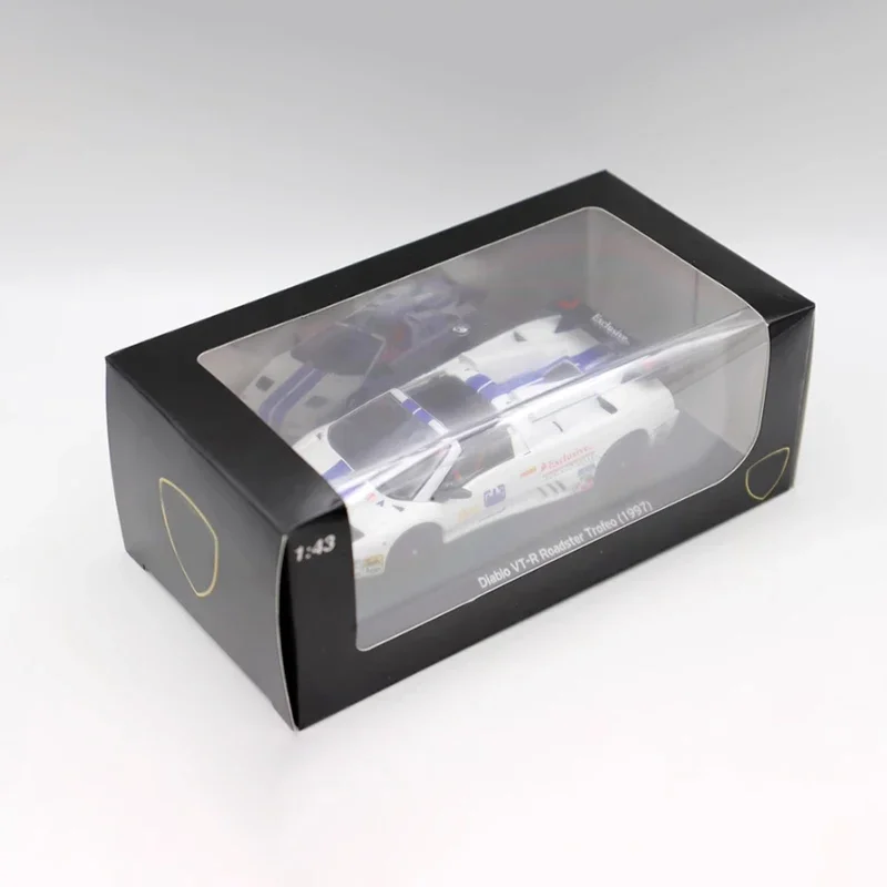 Коллекционная модель автомобиля IXO 1:43 Diablo VT-R Roadster 1997: Классика, ностальгия, сплав, для демонстрации, украшение, игрушка, подарок
Коллекционная модель автомобиля IXO 1:43 Diablo VT-R Roadster 1997: Классика, ностальгия, сплав, для демонстрации, украшение, игрушка, подарок