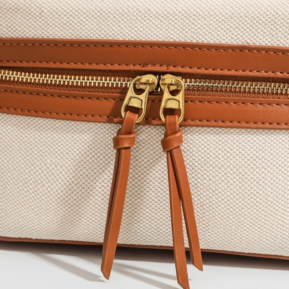 New Large Capacity Shoulder Bag Zipped with Handle Women Handbag Vintage Luxury Crossbody Bag
New Large Capacity Shoulder Bag Zipped with Handle Women Handbag Vintage Luxury Crossbody Bag