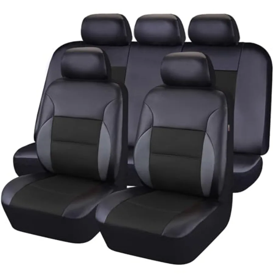 Leather Seat Covers Breathable Air Mesh Car Seat Cover Full Set Super 5mm Sponge Inside Airbag Compatible Universal Automotive
Leather Seat Covers Breathable Air Mesh Car Seat Cover Full Set Super 5mm Sponge Inside Airbag Compatible Universal Automotive