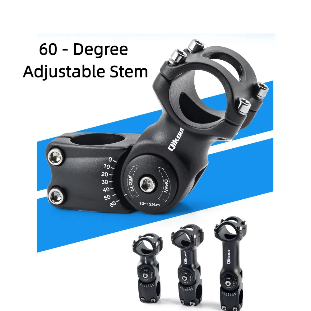 Регулируемый вынос велосипеда 60 градусов, 25,4 мм/1,8 мм, легкий алюминиевый руль, аксессуары для выноса руля горного велосипеда
Регулируемый вынос велосипеда 60 градусов, 25,4 мм/1,8 мм, легкий алюминиевый руль, аксессуары для выноса руля горного велосипеда