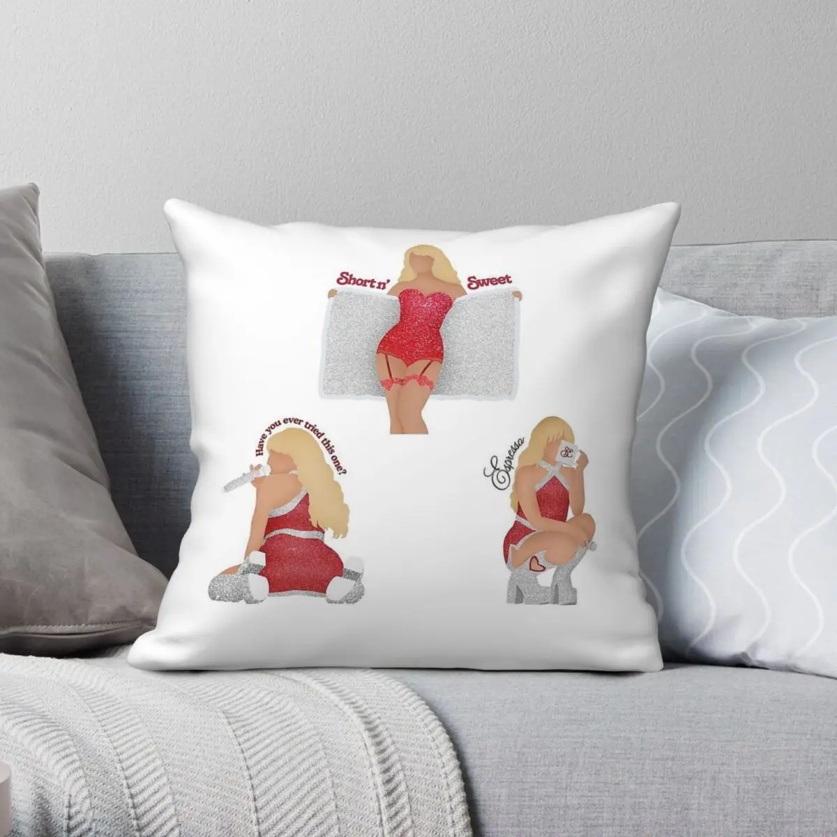 Short N Sweet Sabrina Carpenter Square Pillowcase Polyester Linen Velvet Creative Zip Decor Throw Pillow Case Car Cushion Cover
Short N Sweet Sabrina Carpenter Square Pillowcase Polyester Linen Velvet Creative Zip Decor Throw Pillow Case Car Cushion Cover