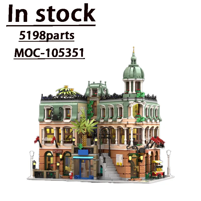 MOC-105351 New Urban Street View Building Splicing Building Blocks 5198 Parts High Difficulty Splicing Children's Birthday Toys
MOC-105351 New Urban Street View Building Splicing Building Blocks 5198 Parts High Difficulty Splicing Children's Birthday Toys