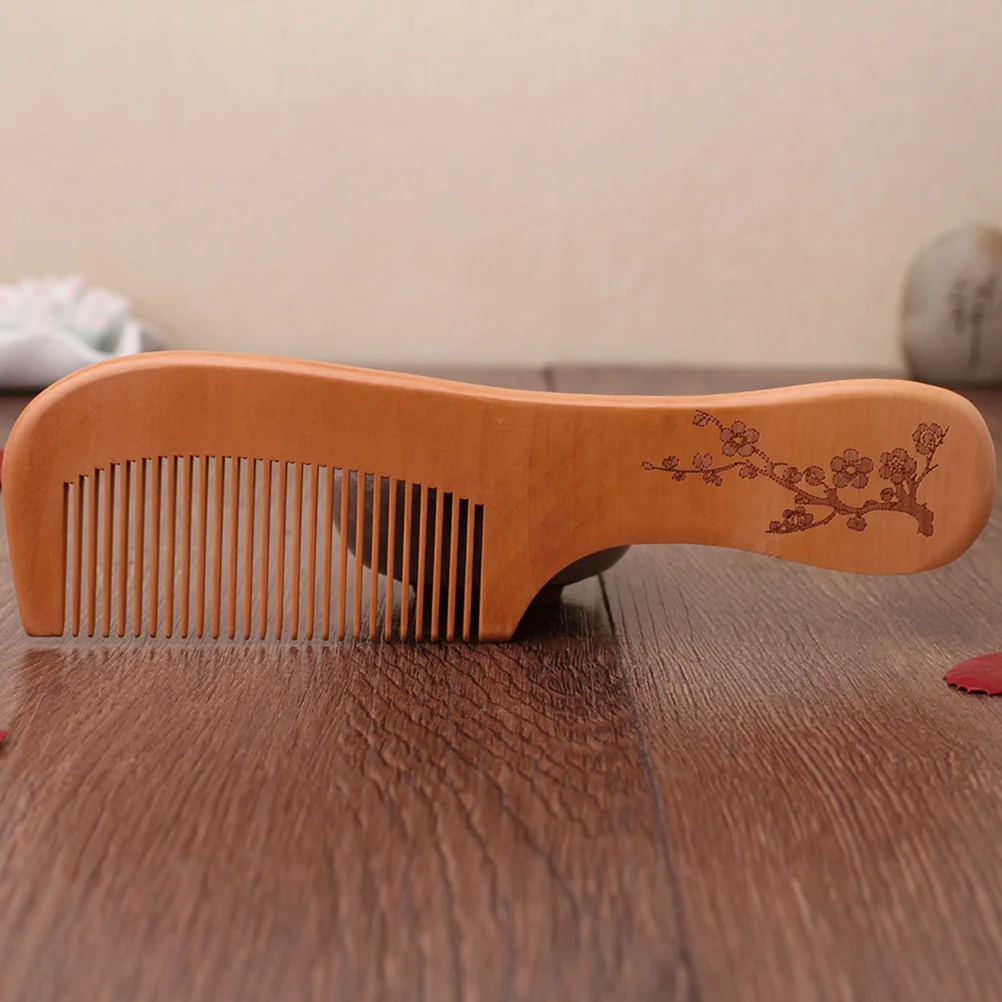 4 pcs Engraved Peach Wood Combs Lightweight Gua Sha Tools Scalp Massage Hair Protection Portable Barber Combs Durable Unisex
4 pcs Engraved Peach Wood Combs Lightweight Gua Sha Tools Scalp Massage Hair Protection Portable Barber Combs Durable Unisex