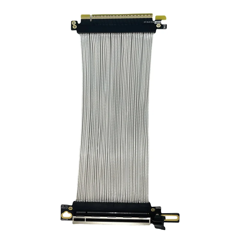 AK51-Pcie 5.0 X16 Удлинительный кабель для видеокарты GPU PCI-E 5.0 Gen5 64 ГБ/с Посеребренный кабель 90 ° Прямоугольный стояк кабеля
AK51-Pcie 5.0 X16 Удлинительный кабель для видеокарты GPU PCI-E 5.0 Gen5 64 ГБ/с Посеребренный кабель 90 ° Прямоугольный стояк кабеля