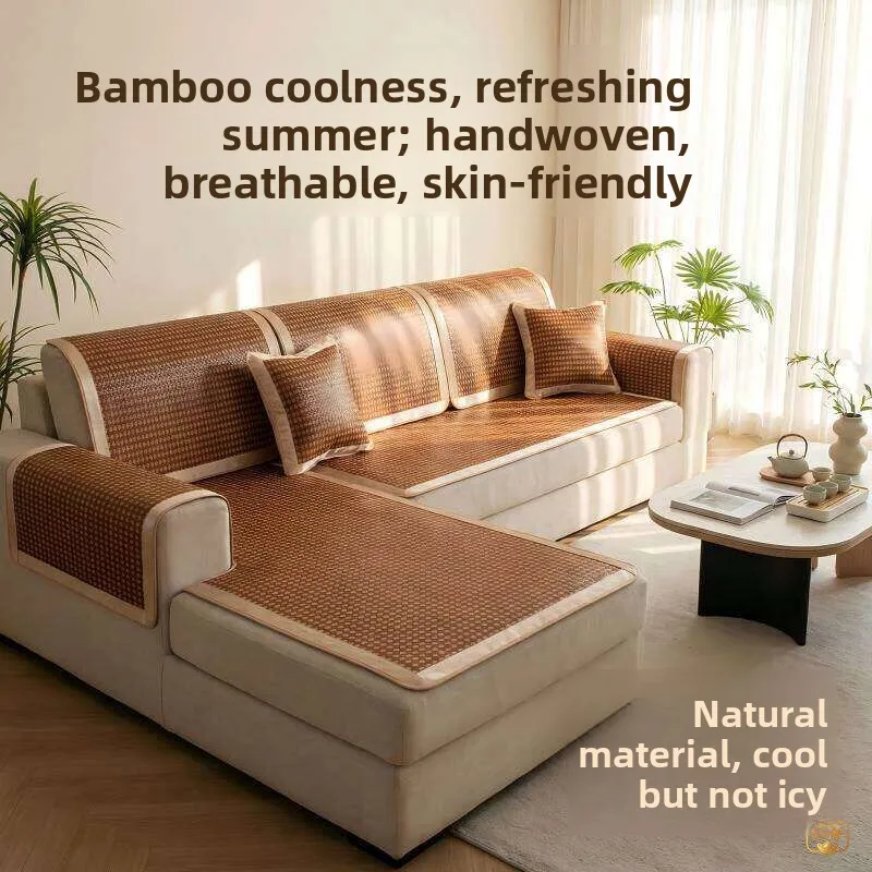 Ice Silk Anti-Slip Sofa Cushion Cover Living Room Summer Special Use Mat Retro Wicker Four Seasons Universal Comfortable ...
Ice Silk Anti-Slip Sofa Cushion Cover Living Room Summer Special Use Mat Retro Wicker Four Seasons Universal Comfortable ...
