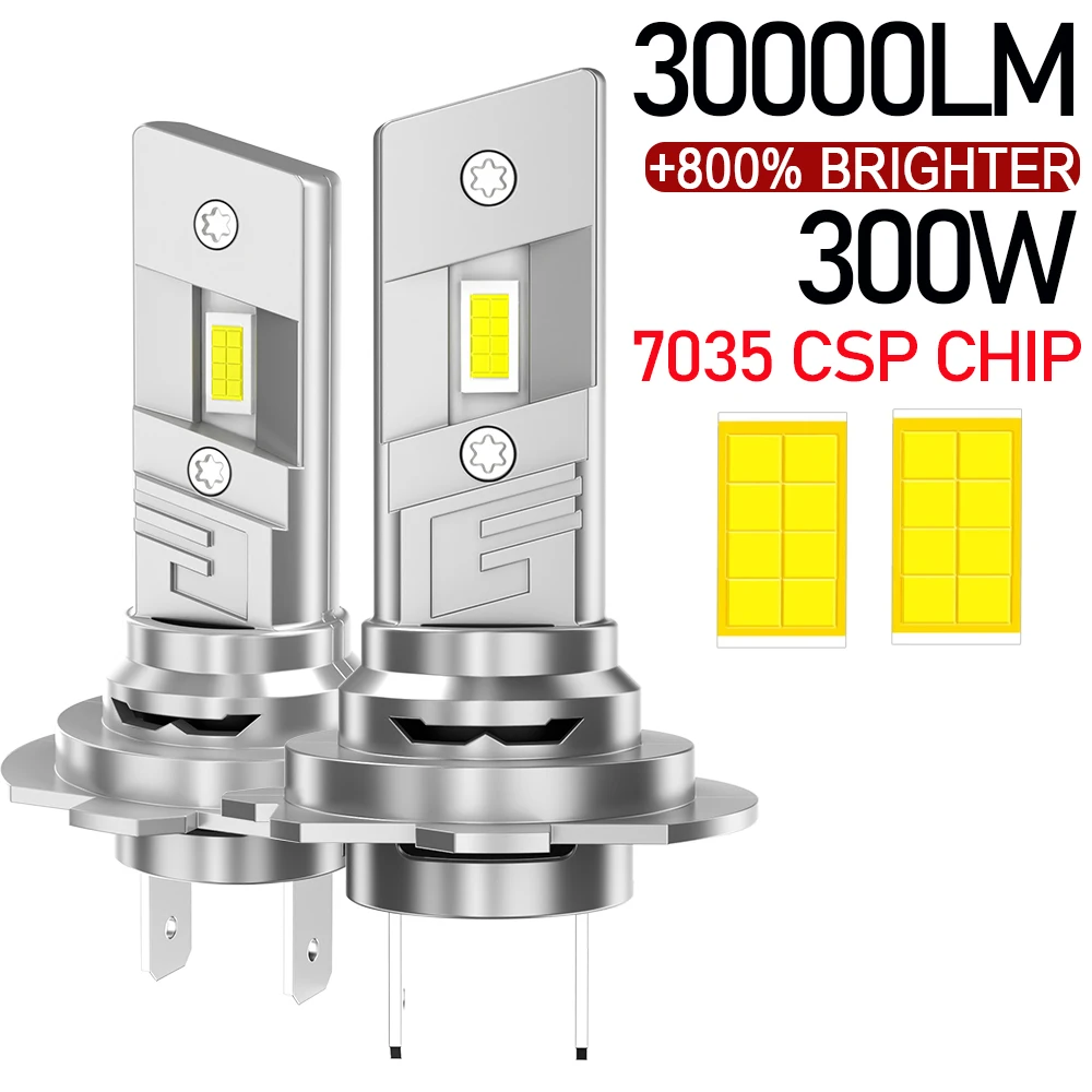 H7 LED CANBUS Лампа 30000LM 6000K Супер яркие прожекторы Ампула Светодиодные фонари H7 для автомобиля 7035 CSP Чип Автомобильные диодные фары
H7 LED CANBUS Лампа 30000LM 6000K Супер яркие прожекторы Ампула Светодиодные фонари H7 для автомобиля 7035 CSP Чип Автомобильные диодные фары