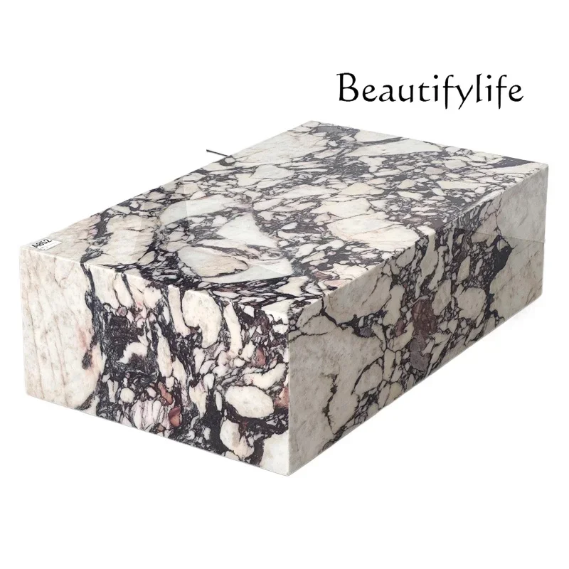 HFrench rectangular modern simple Italian light luxury creative marble coffee table
HFrench rectangular modern simple Italian light luxury creative marble coffee table