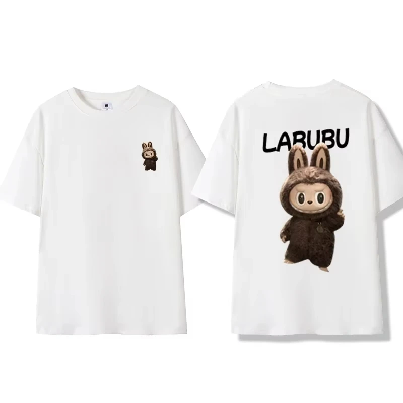 Labubu Cartoon Printed Cotton T-shirt Summer Women's Loose Breathable Travel Dress Cute Pattern Family Party Tee Casual Top
Labubu Cartoon Printed Cotton T-shirt Summer Women's Loose Breathable Travel Dress Cute Pattern Family Party Tee Casual Top