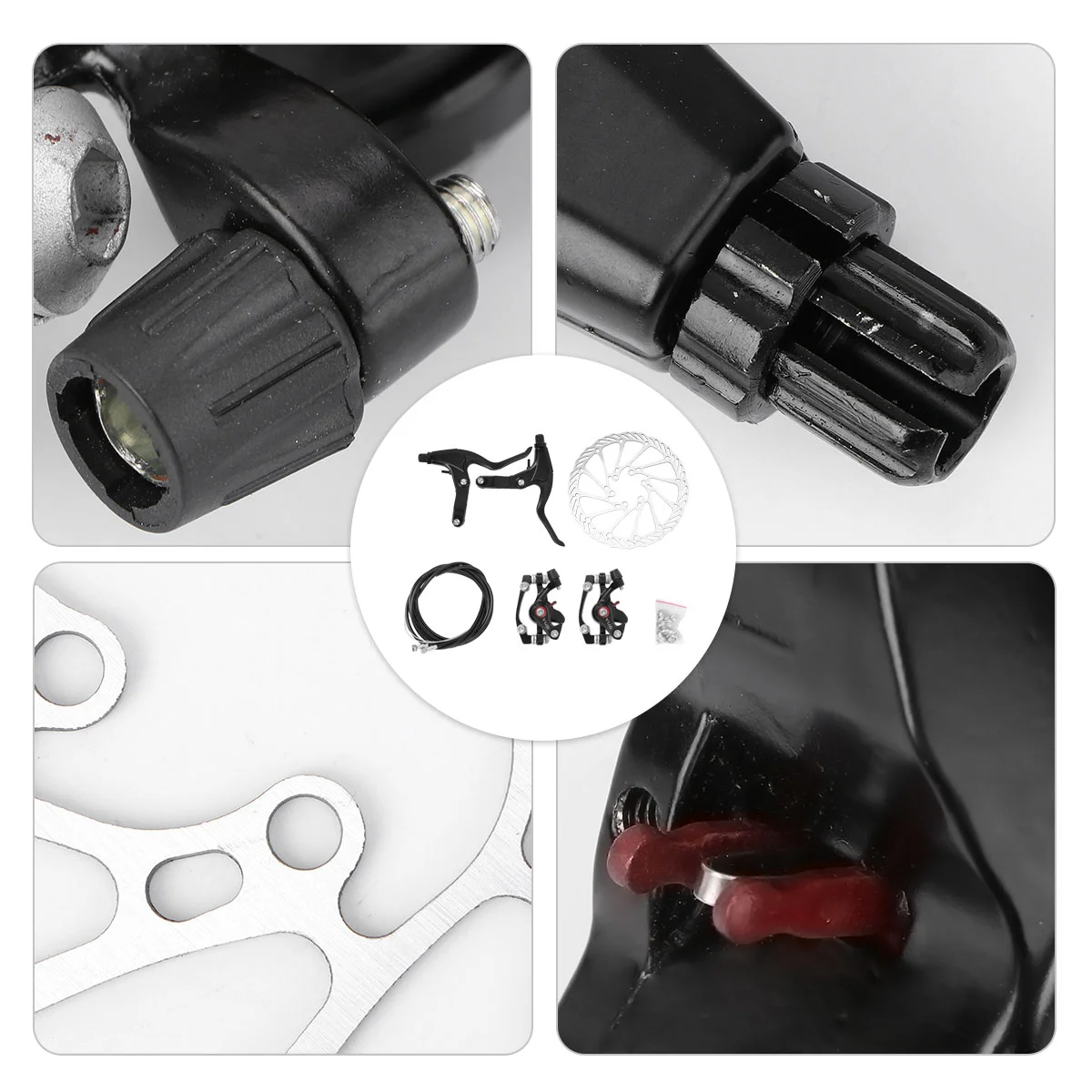 Disc Brake Kit for Mountain Bicycle Rotor Bike Rear Stainless Steel Aluminum Alloy
Disc Brake Kit for Mountain Bicycle Rotor Bike Rear Stainless Steel Aluminum Alloy
