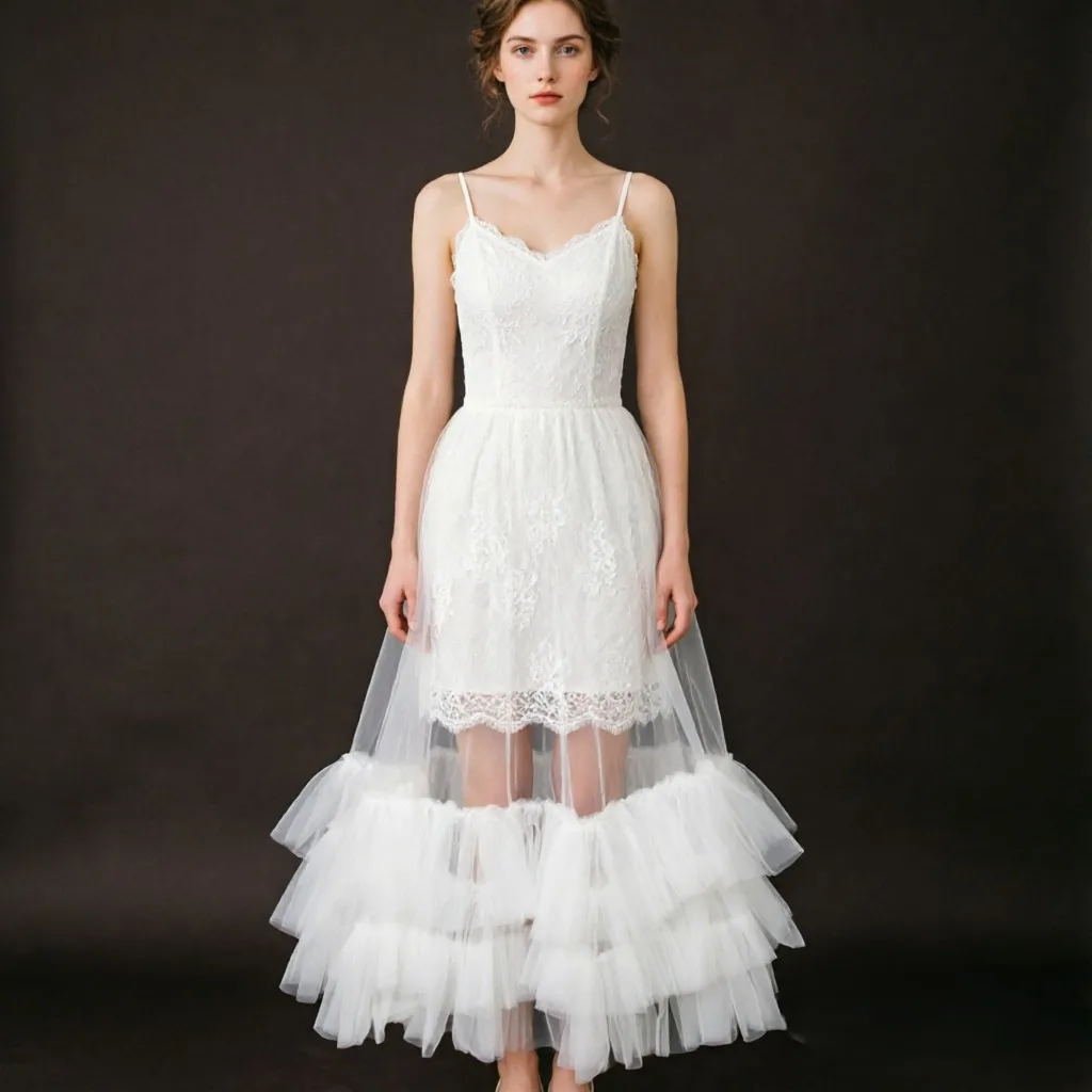 Women's White Tulle Petticoat Underskirt for Wedding Dress High Low Layered Crinoline Bridal Slip Skirt Plus Size GT04
Women's White Tulle Petticoat Underskirt for Wedding Dress High Low Layered Crinoline Bridal Slip Skirt Plus Size GT04