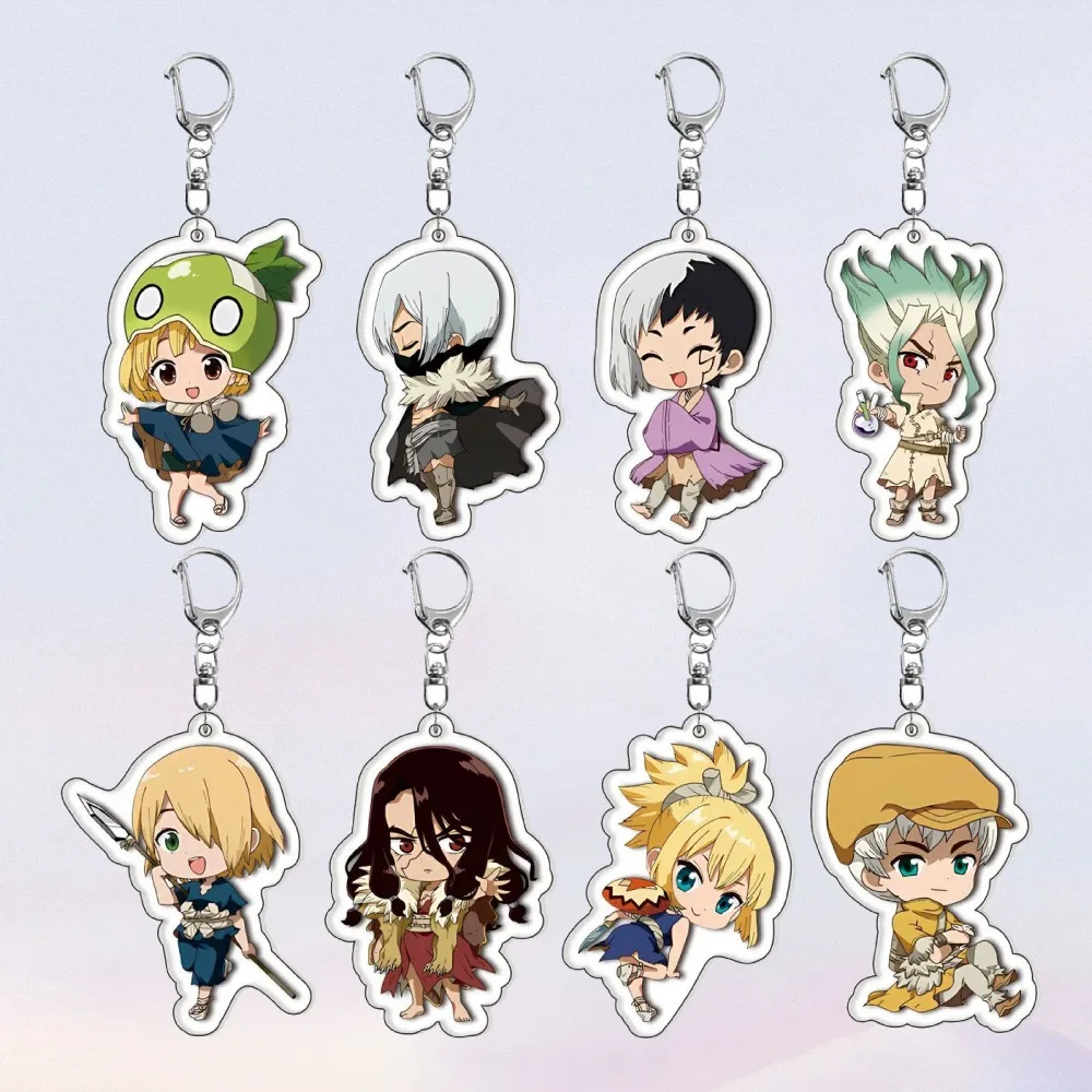 Diy Popular Anime Dr.STONE Senku Ishigami Acrylic Keychain Cute Cartoons Backpack Pendant Trend Jewelry Creative Holiday Gifts
Diy Popular Anime Dr.STONE Senku Ishigami Acrylic Keychain Cute Cartoons Backpack Pendant Trend Jewelry Creative Holiday Gifts
