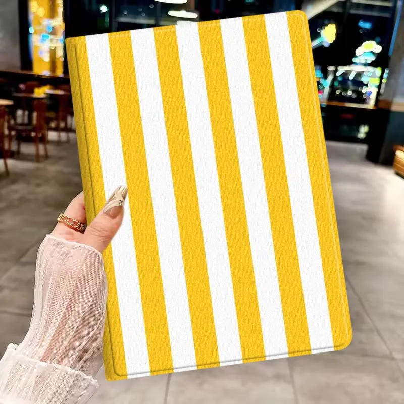 Yellow White Stripes Soft For Apple iPad Pro Mini A16 A17 A14 4 5 6 7 6th 7th Gen 9.7 12.9 11 13 M4 inch Tablet Case
Yellow White Stripes Soft For Apple iPad Pro Mini A16 A17 A14 4 5 6 7 6th 7th Gen 9.7 12.9 11 13 M4 inch Tablet Case