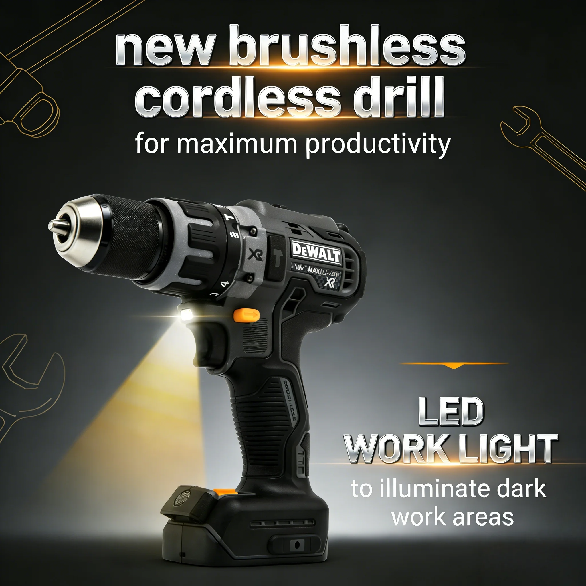Аккумуляторная дрель DEWALT DCD 791 20V с регулируемой скоростью для сверления дерева и металла, для ремонта дома и строительных работ, без аккумулятора
Аккумуляторная дрель DEWALT DCD 791 20V с регулируемой скоростью для сверления дерева и металла, для ремонта дома и строительных работ, без аккумулятора
