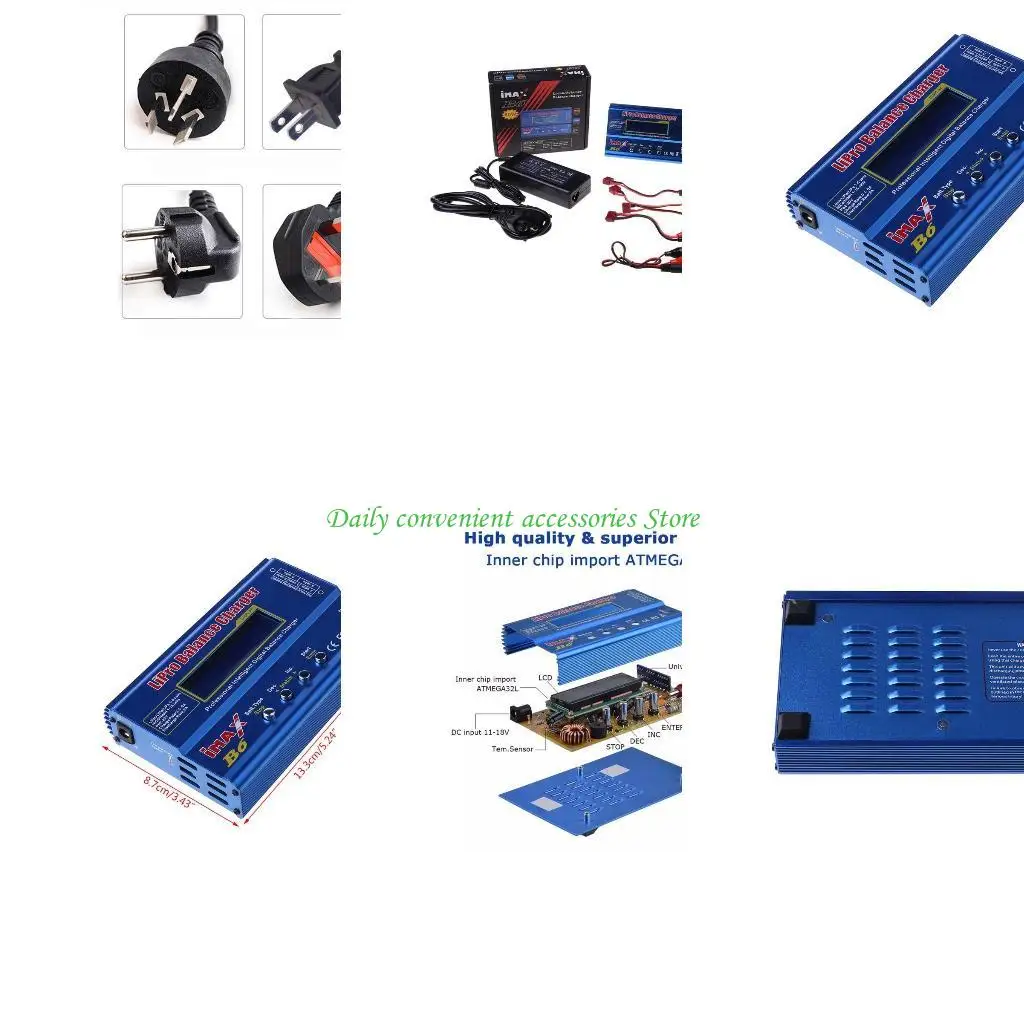 97QB B6 80 Вт Lipo NiMH RC Балансное зарядное устройство для аккумулятора ЕС/США/Великобритании Штекерная плата датчика с
97QB B6 80 Вт Lipo NiMH RC Балансное зарядное устройство для аккумулятора ЕС/США/Великобритании Штекерная плата датчика с