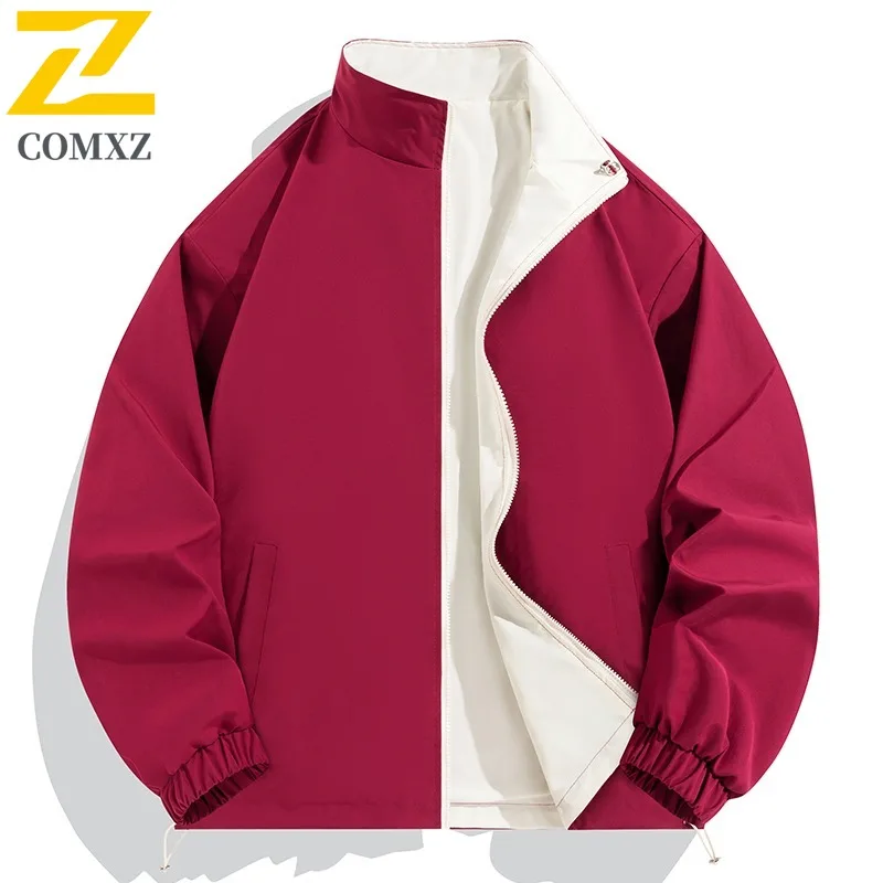 COMXZ Casual Stand Collar Mens Jacket Outdoor Rock Climbing Durable Coat Travel Multi Functional Lightweight Autumn Clothing
COMXZ Casual Stand Collar Mens Jacket Outdoor Rock Climbing Durable Coat Travel Multi Functional Lightweight Autumn Clothing